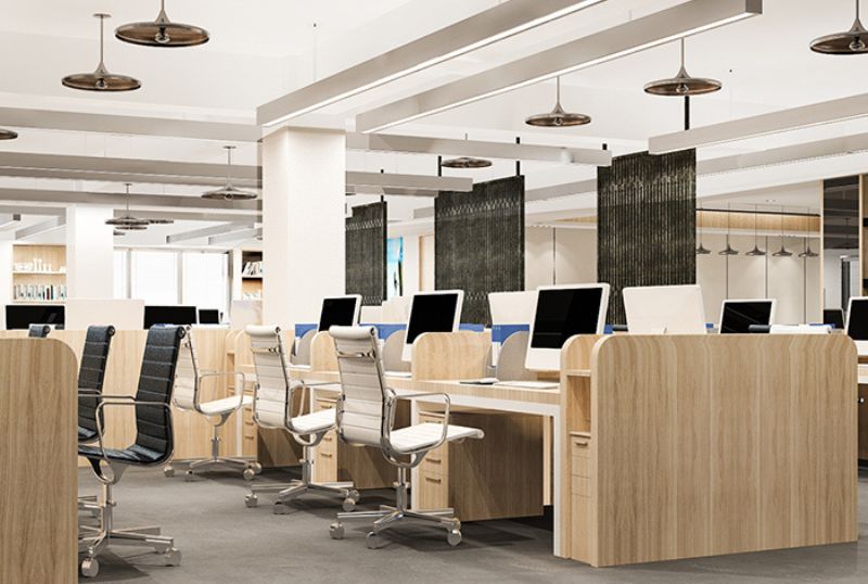 office furniture in amazon headquarters