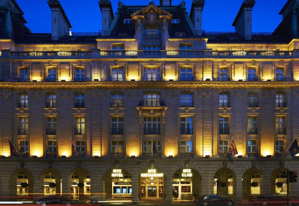 the ritz london exterior